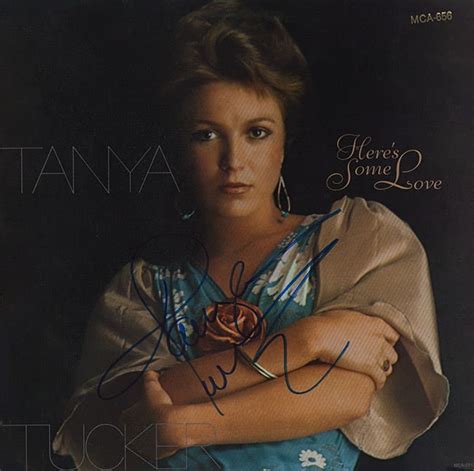 Tanya Tucker Signed Here's Some Love Album - Artist signed collectibles and gifts