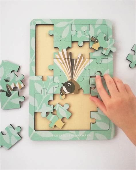 Wooden jigsaw puzzle | Felt