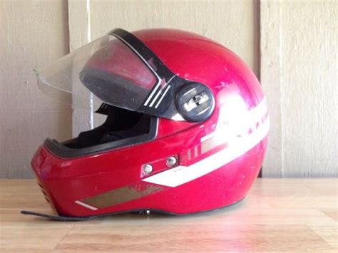 Purchase Vintage Bieffe B-85 Full Face Motorcycle Helmet w/ Visor Red Medium/ 58 in Eugene ...