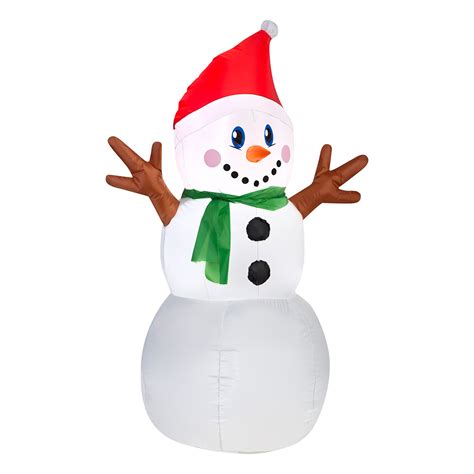 4 ft. Inflatable Snowman - Walmart.com - Walmart.com