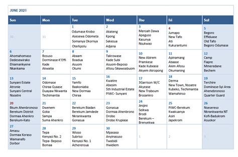 DOWNLOAD: Daily Fasting & Prayer Schedule For Districts - THE CHURCH OF ...