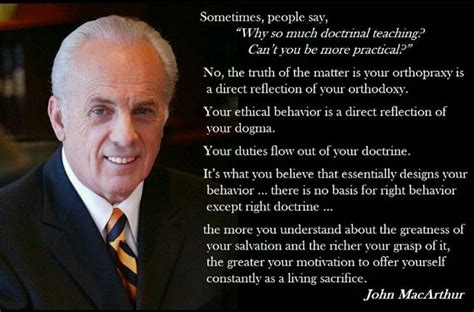 John MacArthur quotes | christian quotes | doctrine John Macarthur, Dogma, Orthodoxy, Reform ...