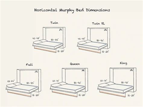 Murphy Bed Cabinet Dimensions | Cabinets Matttroy