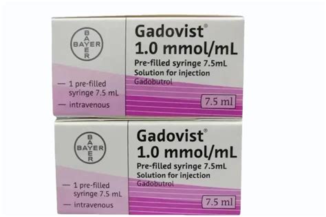 Liquid Bayer Gadobutrol Injection Parenteral 604.72 Mg 1ml 15 Ml ...