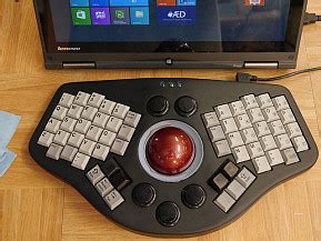 Ergodox Keyboard with Trackball