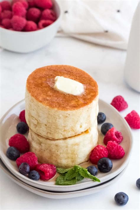 Fluffy Japanese Pancakes | Wanderzest