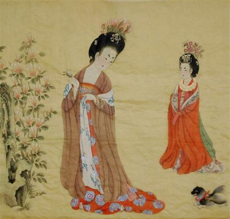 Travel Photos of Sui Dynasty Painting of the Figures of Ladies, Sui ...