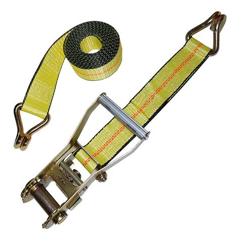 2" x 30' USA Ratchet Strap with Wire Hooks | Ratchet Straps USA