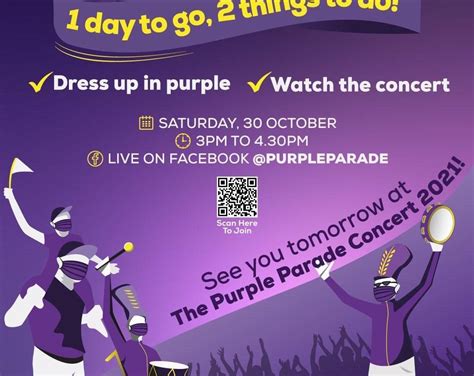 The Purple Parade Concert 2021 — Denise Phua