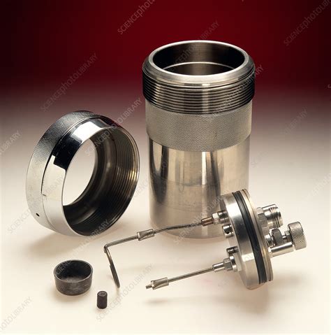 Parts of a Bomb Calorimeter - Stock Image - C002/8063 - Science Photo Library