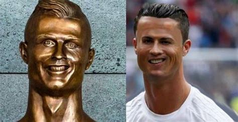 Desmejorada Estatua De Cristiano Ronaldo Genera Ola De Memes Tvn | My ...