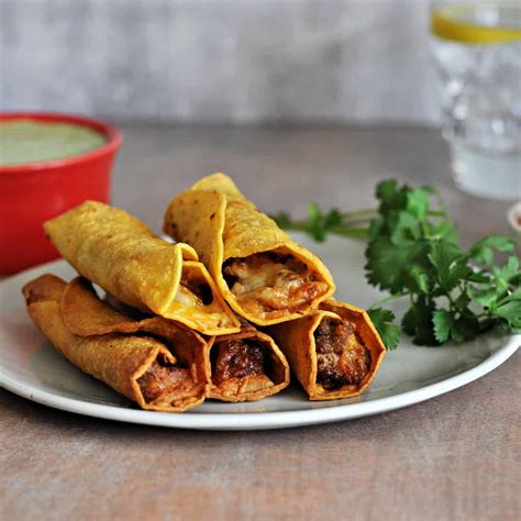 Air Fryer Taquitos - Extra Crunchy and Delicious! - Ovenspiration