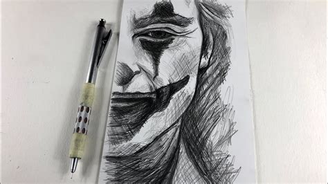 Joker Face Easy Pencil Sketch Joker Drawing It s very easy art tutorial how to turn