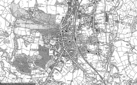 Old Maps of Chorley, Lancashire - Francis Frith