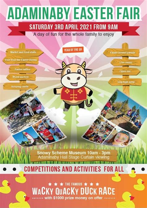 Adaminaby Easter Fair 2021 - Visit Cooma