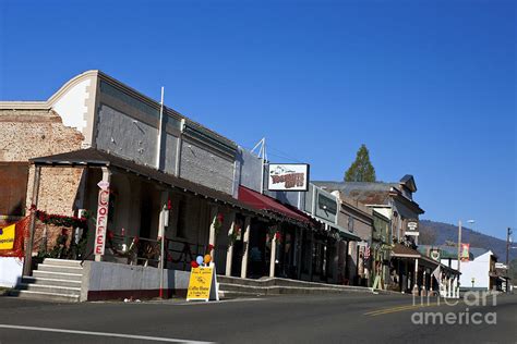 Downtown Mariposa California Photograph by Jason O Watson - Pixels