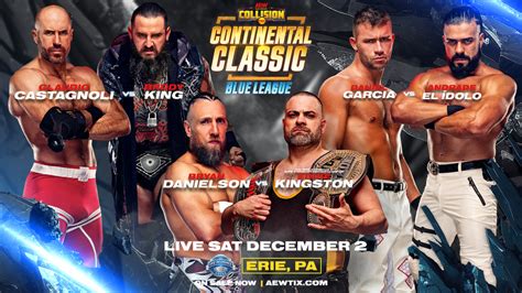 The Continental Classic Continues Saturday Night On AEW Collision | Big Gold Belt Media