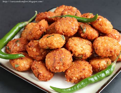 Kitchen Simmer: Masoor Dhal Masala Vadai (Lentil Fritter)