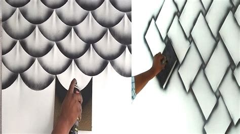 8 wall painting 3D design ideas - YouTube