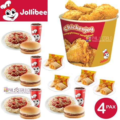 Jollibee Merienda for 4 – PhilRegalo Ent. | PhilRegalo.com since 2005