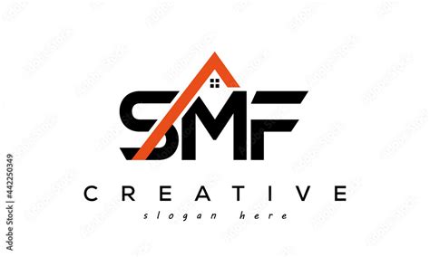 initial SMF letters real estate construction logo vector Stock Vector | Adobe Stock