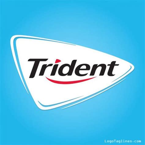 Trident (gum) Logo and Tagline - Slogan - Owner