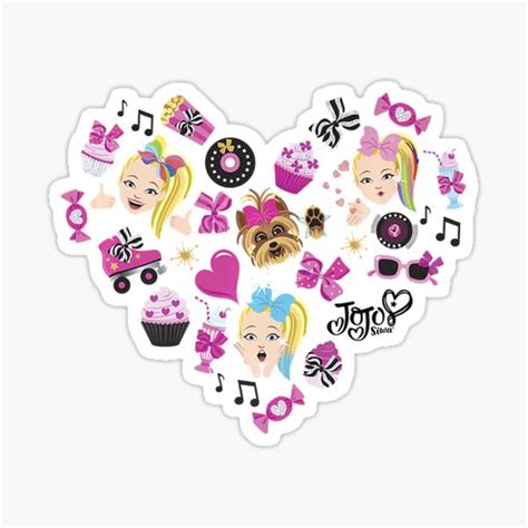 Jojo Siwa Stickers | Redbubble