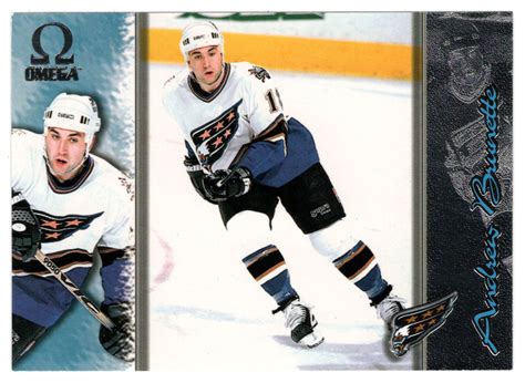 Andrew Brunette - Washington Capitals (NHL Hockey Card) 1997-98 Pacifi ...