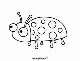 Simple Coloring Pages For Kids sketch template