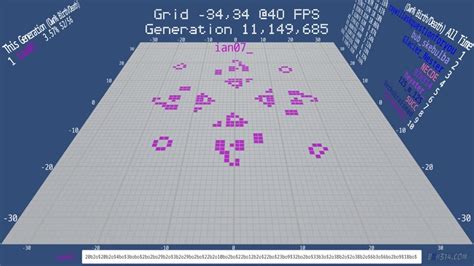 Period 312 Oscillator by @ian07_ - Twitch Plays Conway's Game of Life - Classic Edition - YouTube