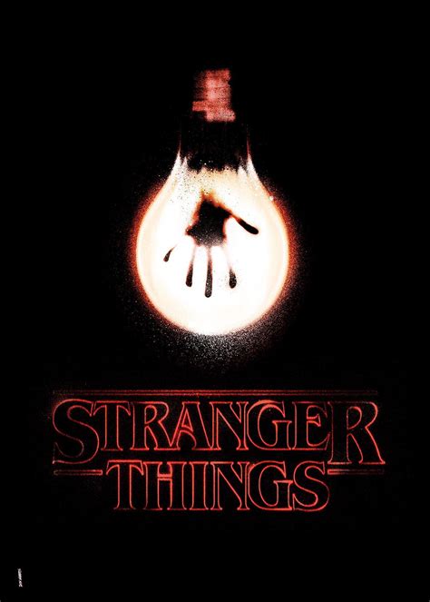 Stranger Things poster by Daniel Norris : r/StrangerThings