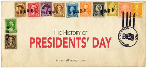 The History of Presidents' Day | Ancestral Findings