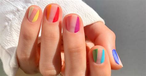 Best Pride Nails To Rock LGBT Rainbow Nail Art Ideas