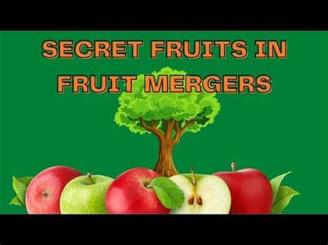 Three secret recipes for fruit mergers (Roblox)! - YouTube