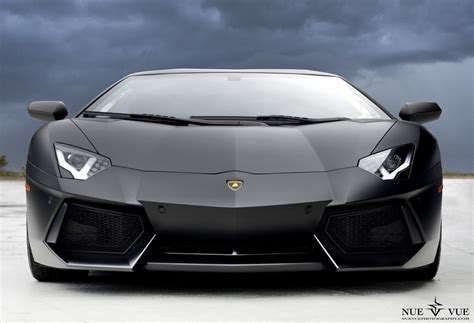 Photo Of The Day: Matte Black Lamborghini Aventador Retouched - GTspirit