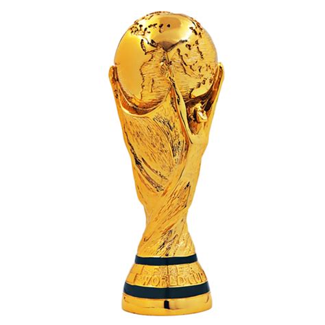 2022 Qatar World Cup Trophy Full Gold Plated Resin Cup Model Souvenir Football Crafts Decoration ...