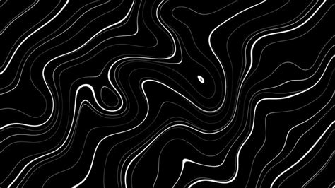 an abstract black and white background with wavy lines