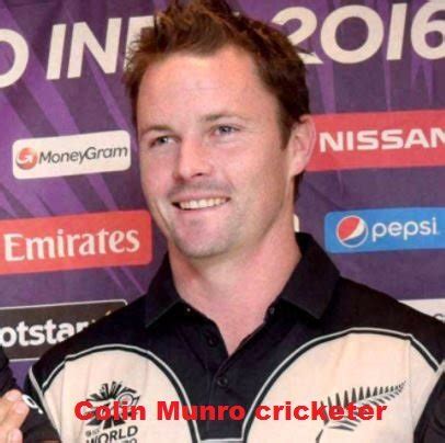 Colin Munro cricketer, ipl, batting and bowling average, age, height