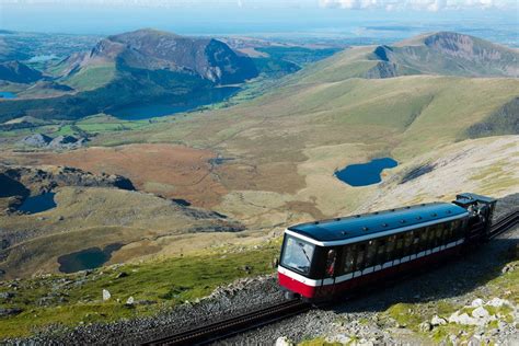 The Snowdon Mountain Railway in Wales | Train rides, Train adventure ...