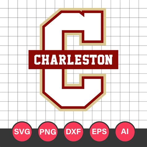 College Of Charleston Cougars Logo Svg, College Of Charlesto - Inspire Uplift