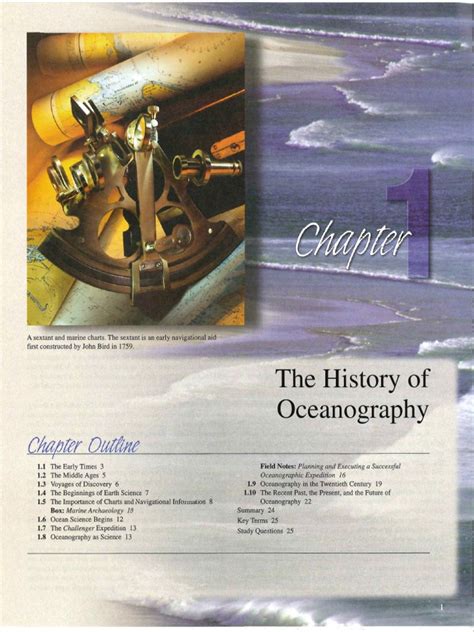 Chapter 1 - The History of Oceanography | PDF