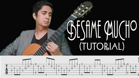 Bésame Mucho - Guitar Tutorial - YouTube