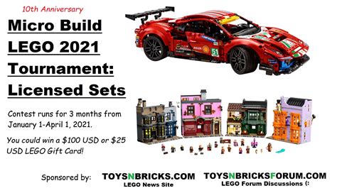 2021 LEGO Building Contests & Giveaways - Toys N Bricks