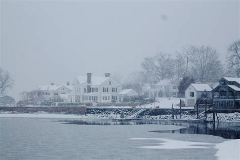 Snowy Coastal New England Scenes To Soothe the Mind & Soul — The Entertaining House