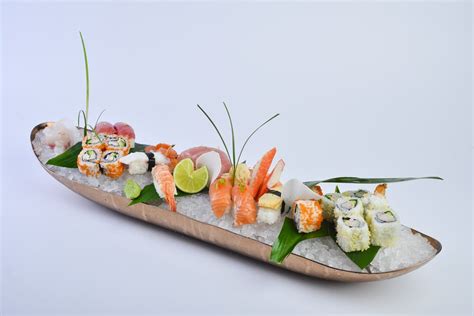 Assorted Sushi & Sashimi Platter | Sashimi platter, Sushi catering ...