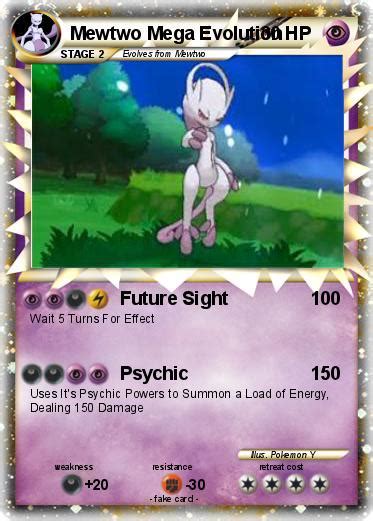 Pokémon Mewtwo Mega Evolution - Future Sight - My Pokemon Card