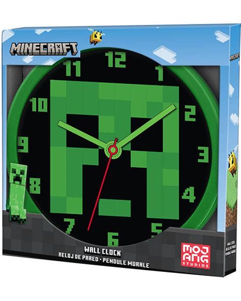 WALL CLOCK MINECRAFT – Kids Licensing