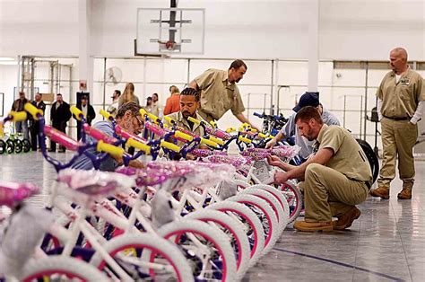 Inmates at Noble Correctional Institution build bikes for Christmas ...