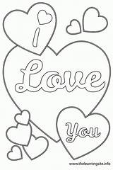 Coloring Pages That Say I Love You  Home sketch template