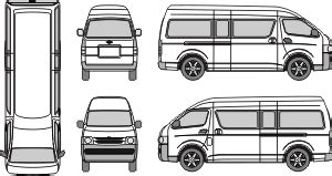 Image result for toyota quantum 3d sketch | Toyota hiace, Toyota, Car vector